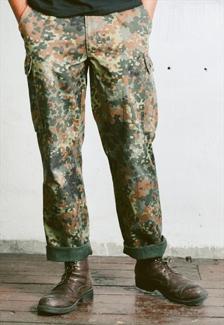 VINTAGE GERMAN CAMO TROUSERS