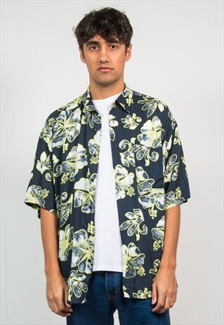 VINTAGE HAWAIIAN SHIRT SHORT SLEEVE