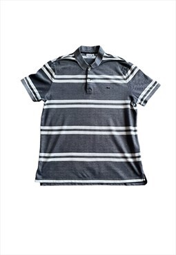 Vintage 90s Lacoste polo shirt 2XL grey cotton 