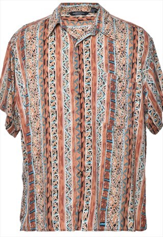 BEYOND RETRO VINTAGE 1990S SHORT SLEEVE SHIRT - XL