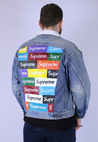 90S VINTAGE REWORKED DENIM JACKET LEVIS SUPREME