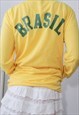 BLOKECORE Y2K BRAZIL ZIPPED TRACKSUIT JACKET