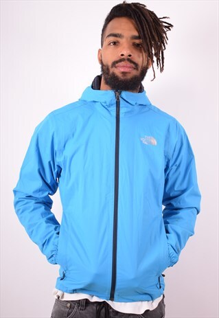 THE NORTH FACE MENS VINTAGE JACKET XS BLUE 90S