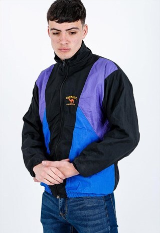 VINTAGE CAMEL SHELL JACKET J791