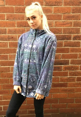 VINTAGE AZTEC NAVAJO WINTER FLEECE