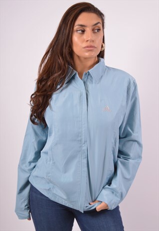 VINTAGE ADIDAS OVER JACKET TURQUOISE