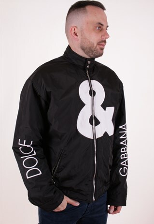 90S VINTAGE DOLCE GABBANNA PADDED JACKET AA7956