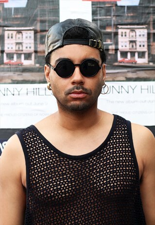 VINTAGE UNISEX RETRO ROUND SUNGLASSES