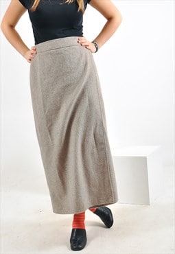 Vintage maxi skirt in grey
