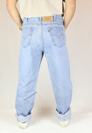 MENS VINTAGE RARE LEVIS 550 JEANS W36 L36 RELAXED TAPERED