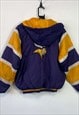 VINTAGE MINNESOTA VIKINGS BOMBER JACKET YOUTH'S LARGE NFL