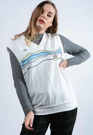ADIDAS SLEEVELESS SWEATSHIRT