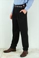 VINTAGE THE BEST BY BUMSTARK W35 L34 FORMAL WOOL SUIT PANTS