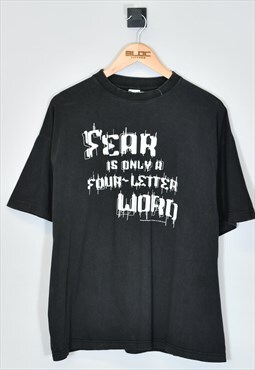 Vintage 2000 Hardy Boyz T-Shirt Black XLarge