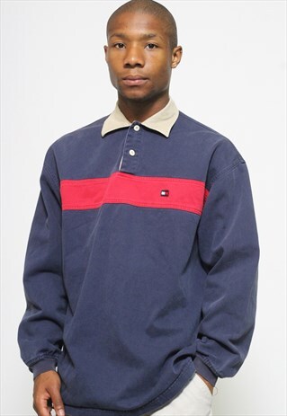 VINTAGE TOMMY HILFIGER RUGBY TOP