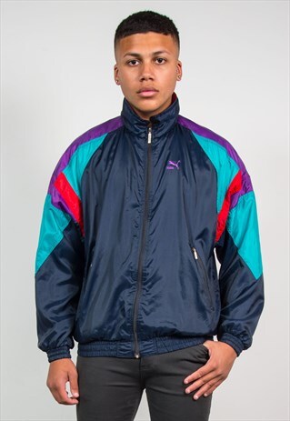 90'S PUMA SHELL JACKET TRACKSUIT TOP