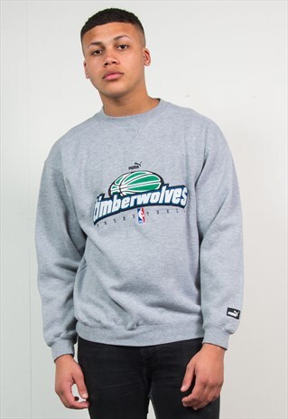 PUMA NBA TIMBERWOLVES BASKETBALL SWEATSHIRT