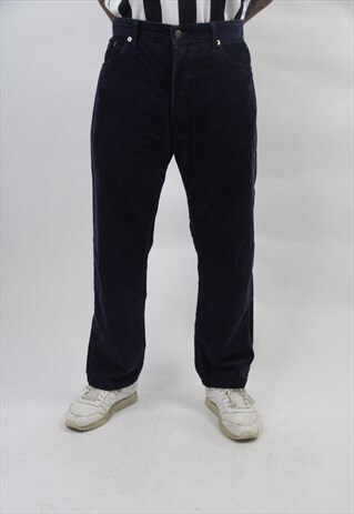 VINTAGE LEVI'S 90'S NAVY CORD JEANS