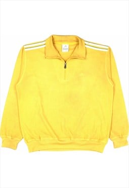 Vintage 90's Adidas Sweatshirt Quarter Zip