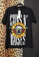 Black 'Guns N Roses' Band Tee T-shirt Rock Metal