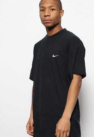 VINTAGE NIKE LOGO T-SHIRT BLACK