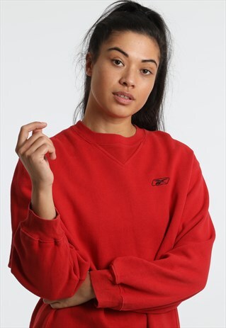 90S REEBOK EMBROIDERED SWEATSHIRT