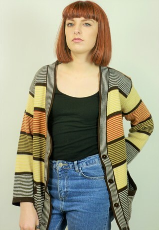 VINTAGE PATTERNED CARDIGAN