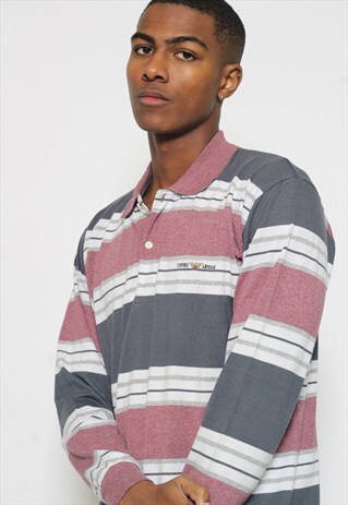 VINTAGE ARMANI LONG SLEEVE POLO SHIRT