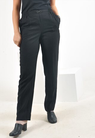 VINTAGE 90'S STRIPPED MOM'S TROUSERS