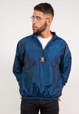 QUARTER ZIP WINDBREAKER JACKET