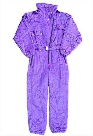 VINTAGE 90S BITING PURPLE SKI SUIT WOMENS