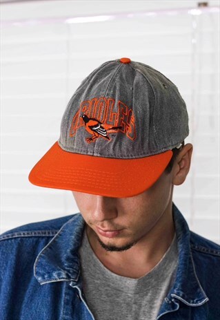 VINTAGE ORIOLES BASEBALL CAP LOGO 90S ONE SIZE 2.9