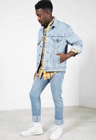 VINTAGE 80S LEVI'S DENIM JACKET / 0004 / 404