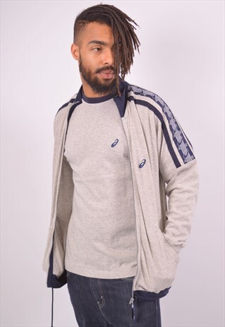 VINTAGE ASICS 2 PIECE SET GREY
