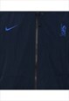 VINTAGE NIKE NAVY ZIP-FRONT JACKET - XL