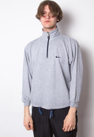 VINTAGE 90S NIKE POLO SWEATSHIRT ID:3428
