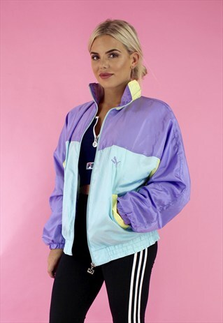 90S PUMA PASTEL BOMBER JACKET