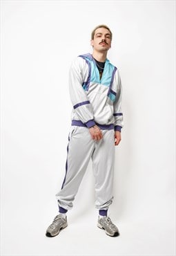 Adidas Originals 90s tracksuit set silver colour Old School