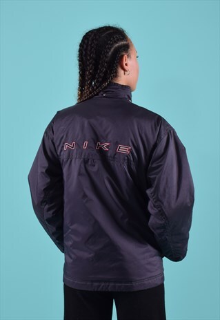 NAVY NIKE ZIPPED JACKET