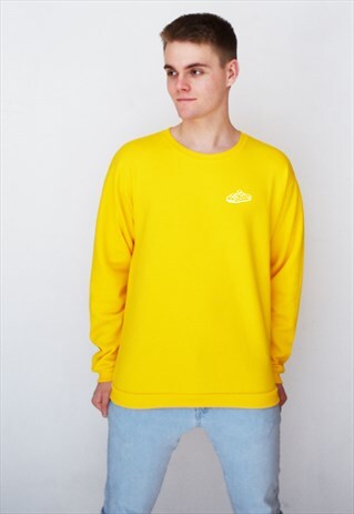 YELLOW SANDAL (WHITE) SWEATSHIRT
