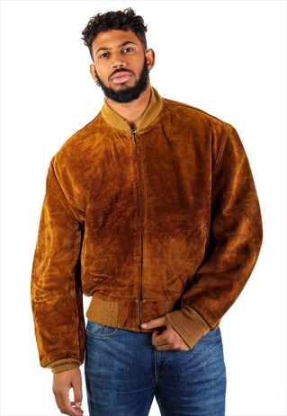 VINTAGE SCHOTT SUEDE JACKET J2864