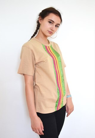 RARE COMME DES GARCON STRIPEY BOYFRIEND T-SHIRT