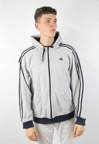 VINTAGE ADIDAS ZIPPY HOODIE