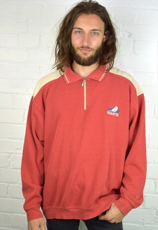 VINTAGE 90'S 1/4 ZIP SWEATSHIRT