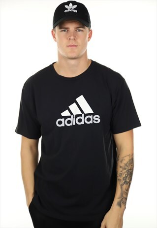 VINTAGE ADIDAS BIG LOGO T SHIRT TEE