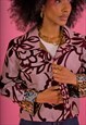 LILA BROWN BAROQUE JACKET