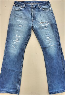 Vintage 90's Wide Leg Baggy Distressed Levi Jeans