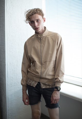 VINTAGE 80'S CAMEL BOMBER JACKET