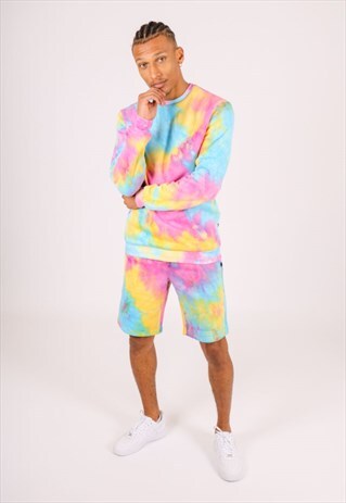 PART OF A CO-ORD SET 'CANDY TIE DYE SWEATER'