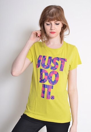 VINTAGE NIKE T-SHIRT YELLOW